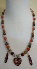 Hand beaded necklace for sale  Summerfield