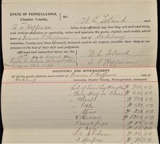 1916 antique inventory for sale  Avondale