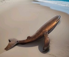 Vintage brass humpback for sale  Lowber