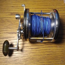 Moeda rara nº 65 molinetes de pesca Long Beach EUA 1950 cabo marrom lado cênico comprar usado  Enviando para Brazil
