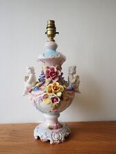Capodimonte floral putti for sale  LAUNCESTON