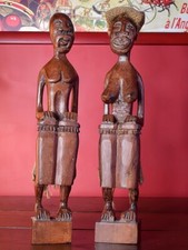 Trio sculptures africaines d'occasion  Jarny