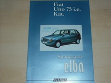 63379) Fiat Uno Elba Prospekt 10/1987 comprar usado  Enviando para Brazil