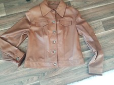 Damen lederjacke clan gebraucht kaufen  Marburg