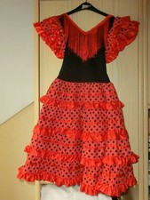Mädchen flamenco kleid gebraucht kaufen  Weinböhla