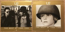 U2 Raro 1998 POSTER PROMOCIONAL DUPLA FACE para Melhor do CD 24x24 NUNCA EXIBIDO EUA comprar usado  Enviando para Brazil