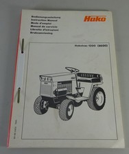 Betriebsanleitung handbuch hak gebraucht kaufen  Jever