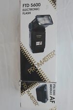 Suporte para sapata Promaster FTD 5000 Flash + FTA 5000 AF TTL testado comprar usado  Enviando para Brazil