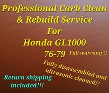76-79 Honda Goldwing 1000 Professional Carb serviço de limpeza e reconstrução GL1000, usado comprar usado 76-79 Honda Goldwing 1000 Professional Carb serviço de limpeza e reconstrução GL1000, usado comprar usado  Enviando para Brazil