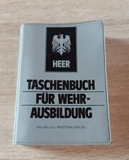 Heer taschenbuch wehrausübung gebraucht kaufen  Fell