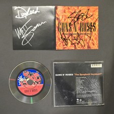CD assinado pelo Guns N Roses Spaghetti Incident, 5 membros, Original, Vintage, Ótimo , usado comprar usado  Enviando para Brazil