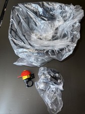 Cesta de bicicleta destacável de metal preto infantil bicicleta infantil campainha ao ar livre, usado comprar usado  Enviando para Brazil