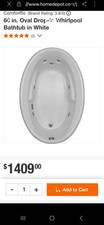 Oval drop whirlpool for sale  Houstonia