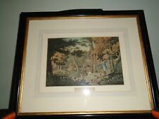 Large vintage framed for sale  EDINBURGH
