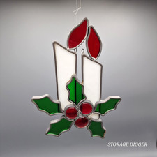 Vintage stained glass for sale  Cary