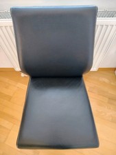 Echtleder stühle schwarz gebraucht kaufen  Wolfertschwenden