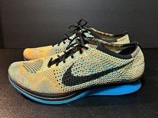 Tênis de corrida Nike Flyknit Racer masculino tamanho 10.5 multicolorido comprar usado  Enviando para Brazil