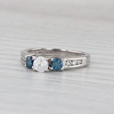 0.70ctw white blue for sale  USA