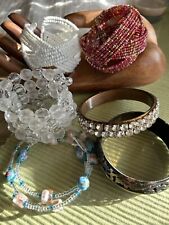 6 glass bangles for sale  Forest Hills