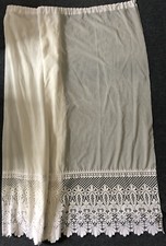 Vintage white lace for sale  BLAENAU FFESTINIOG