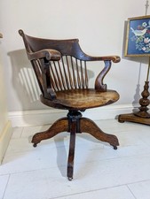 Antique oak armchair for sale  SKIPTON