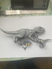 Lego Jurassic Park Indominus Rex,velociraptor, Tricerátopo e Mini Raptor comprar usado  Enviando para Brazil