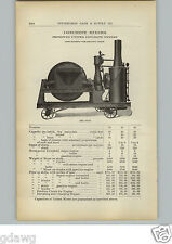 Usado, 1910 PAPER AD United Concrete Mixer 1908 Model Chicago Block Machine comprar usado  Enviando para Brazil