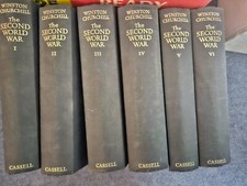 Winston churchill books for sale  MORPETH