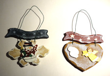 Wooden christmas hangings for sale  ARBROATH