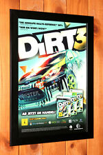 Usado, Dirt 3 PS3 Playstation 3 Xbox 360 raro pôster promocional pequeno/página de anúncio emoldurada comprar usado  Enviando para Brazil