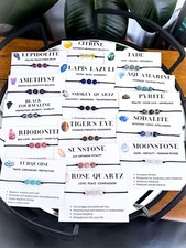 Crystal bracelet gemstone for sale  RUGBY