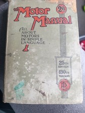 Manuale del motore usato  Spedire a Italy