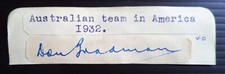 Bradman australian 1932 for sale  BUSHEY