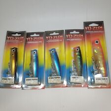 CONJUNTO P2 5 peças isca de pesca popper vintage mista Yo-zuri Hydro Series comprar usado  Enviando para Brazil