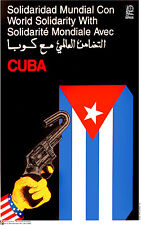 Pôster Cubano político. Cuba Anti-Imperialismo. Castro Histórico De Guerra Fria art.am30 comprar usado  Enviando para Brazil