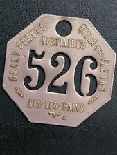 Jeton vestiaire casino d'occasion  Paris XVIII