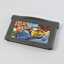 Gameboy Advance CRASH BANDICOOT Bakusou cartucho de carrinho nitro Nintendo 2408 gbac comprar usado  Enviando para Brazil