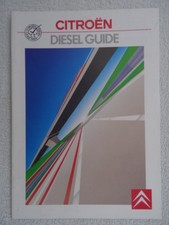 Citroen diesel brochure for sale  BOURNEMOUTH