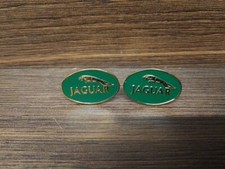 Pair jaguar cufflinks for sale  PORTH