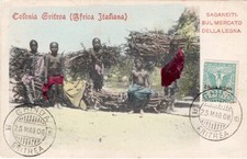 Cartolina colonie eritrea usato  Campi Bisenzio