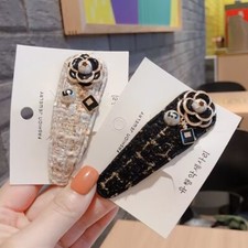 2 peças de prendedores de cabelo de tweed para frasco de perfume flor de camélia da moda comprar usado  Enviando para Brazil