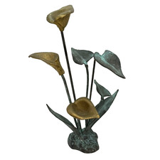 Vintage brass calla for sale  Palm Beach Gardens