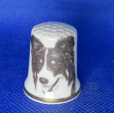 KOLEKCJA NAPARSTEK KOŚCI PORCELANA - PIES - BORDER COLLIE, używany na sprzedaż KOLEKCJA NAPARSTEK KOŚCI PORCELANA - PIES - BORDER COLLIE, używany na sprzedaż  PL