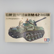 US Army Self-Propelled AA Gun M-42 Duster, Tamiya MT127 Model Kit Scale 1/35 comprar usado  Enviando para Brazil