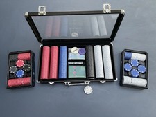 Poker set carry for sale  AMERSHAM