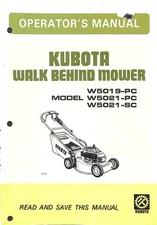 Kubota operator manual d'occasion  Expédié en Belgium