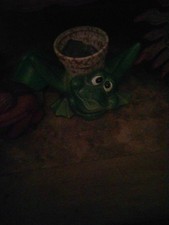 Ceramic frog shaped for sale  Lamont