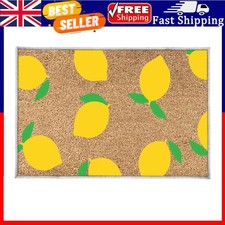 Alfombrilla puerta delantera absorbente decorativa 40x60cm para entrada de baño (limón). segunda mano  Embacar hacia Mexico