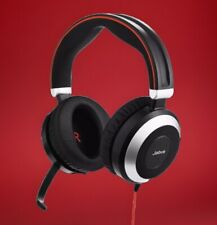 Fone de Ouvido Estéreo Binaural Jabra 14401-11 Evolve 80 com Fio Over The Ear comprar usado  Enviando para Brazil
