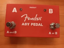 Pedal de guitarra Fender ABY pedal de baixo seletor de linha amplificador seletor combinador, usado comprar usado  Enviando para Brazil